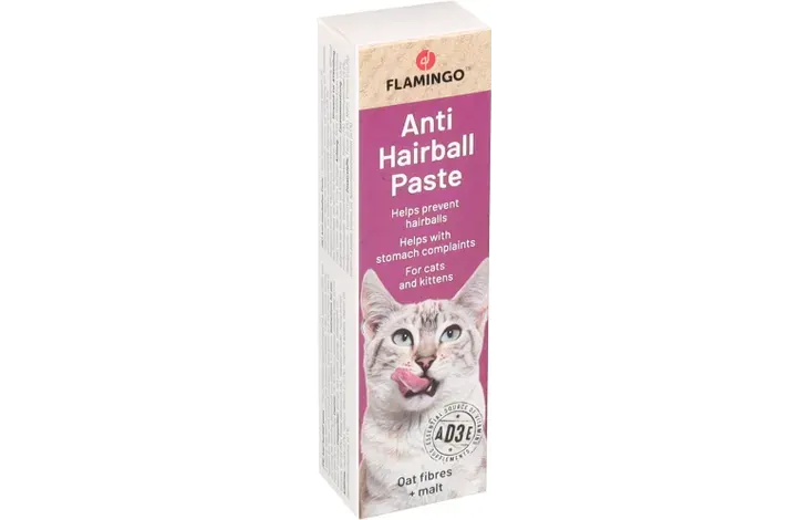 Flamingo Anti-Boule de Poils sous forme de Pâte Daggi Tube 100g miniature 2