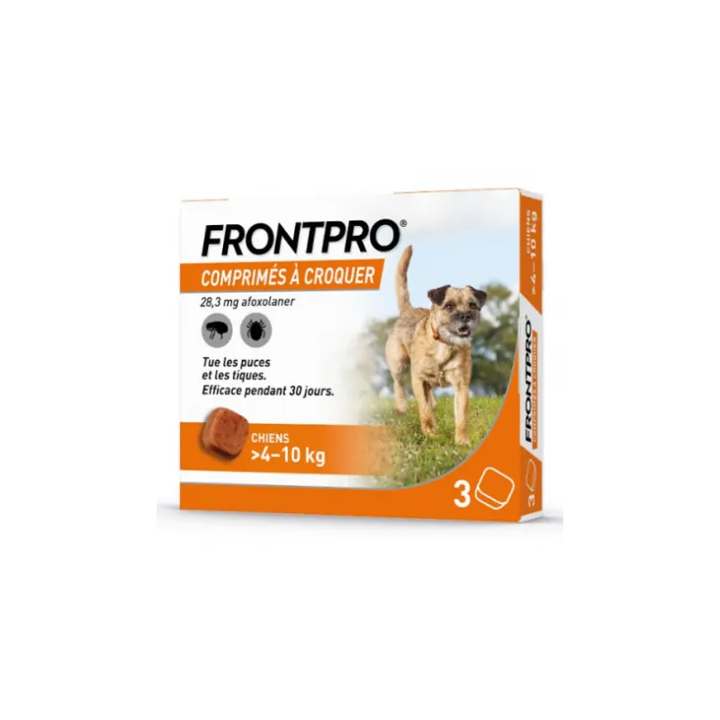 Antiparasitaires pour Chiens Frontpro (2kg à 10kg) Par Comprimé miniature 2