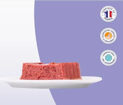 Plaisir Barquette 100g de pâté au Dinde (convient pour chat stérilisé) miniature 2