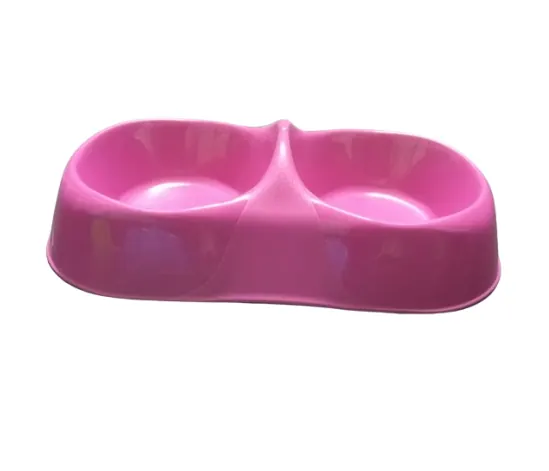 MAYA bol double en plastique pour chats et chiens Taille S, M et L miniature 2