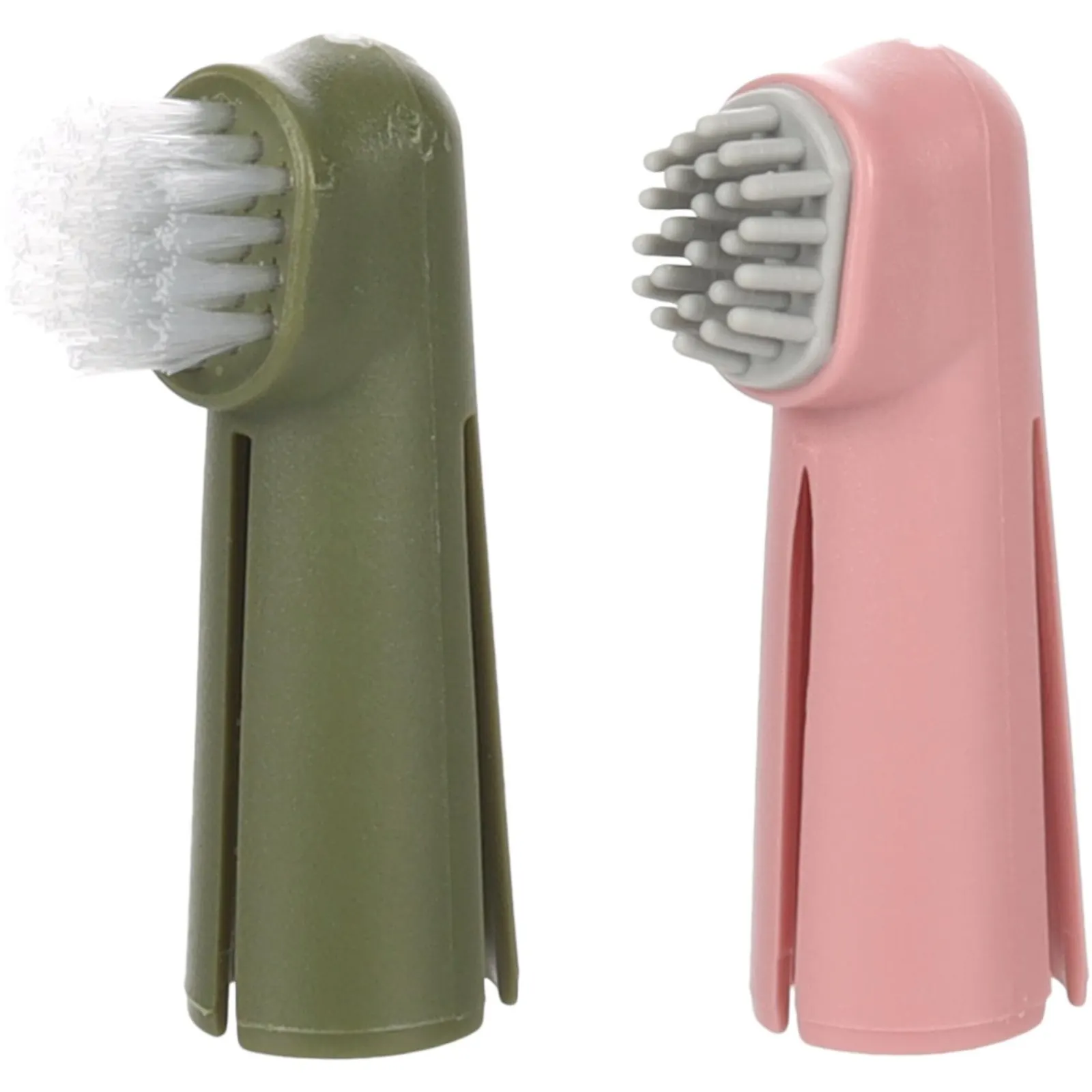 Brosse à Dents De Doigt Dentes Pour Chien – Flamingo miniature 4