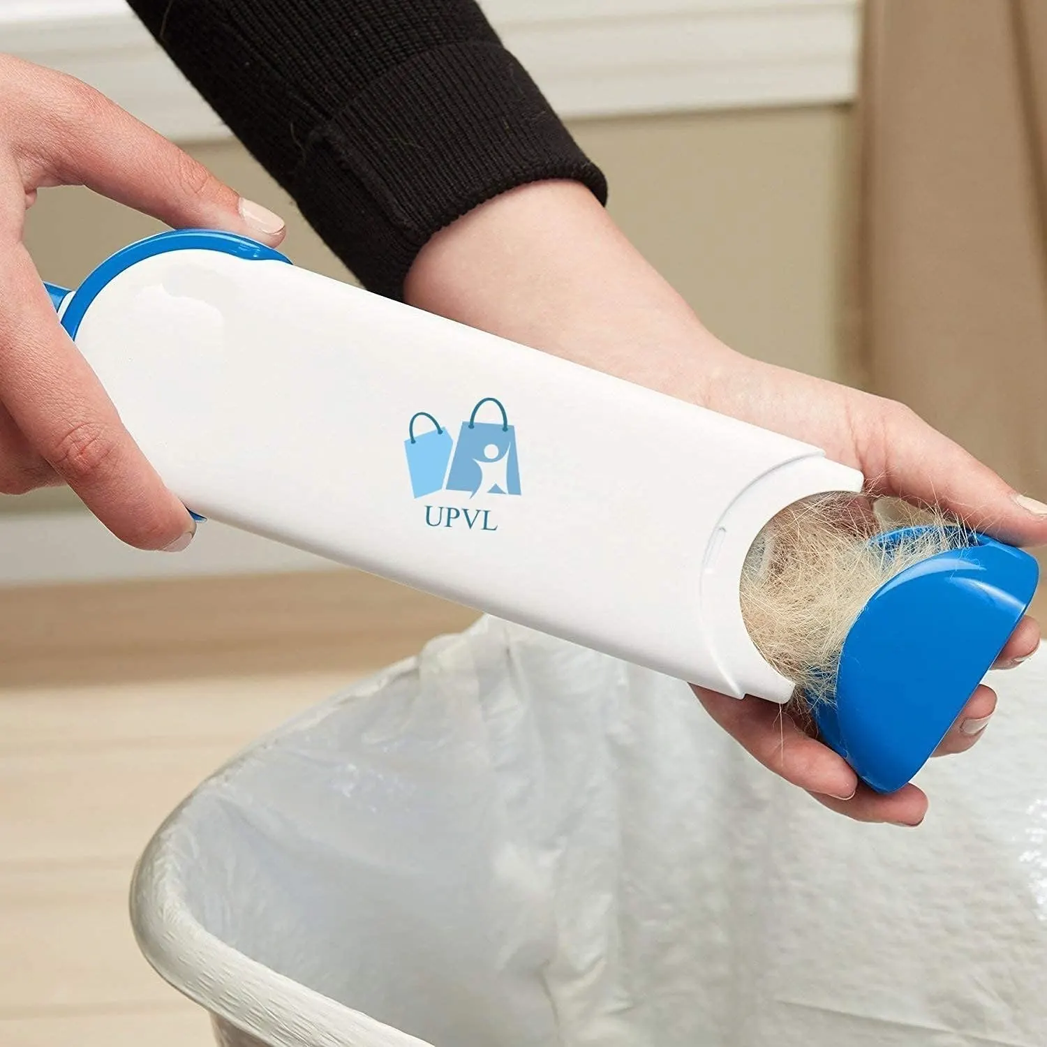 Brosse double face pour enlever les poils d’animaux miniature 4