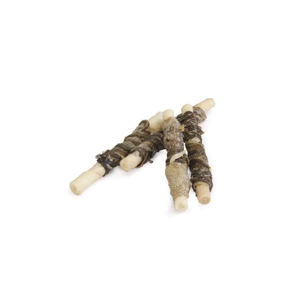 Camon Friandise Os Roulé en Peau Brute Poisson 70g miniature 2