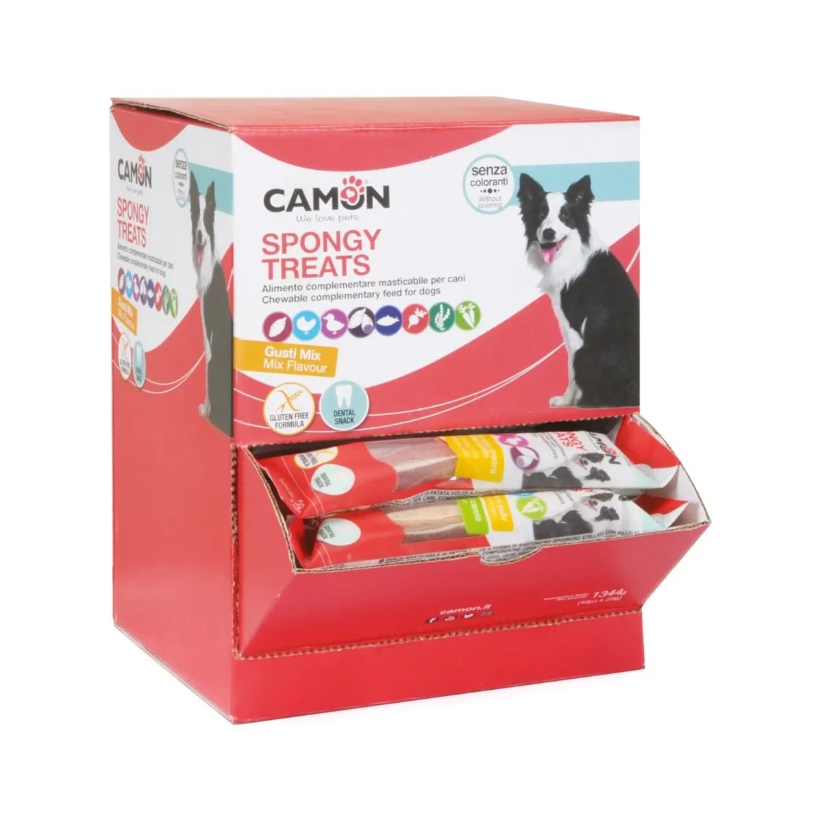 Camon Friandises spongieuses Bâtonnet Spongieux en forme d’étoile 28g miniature 2
