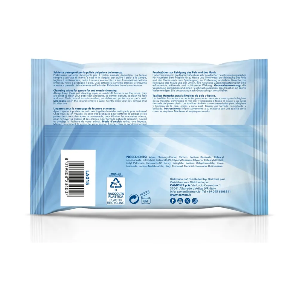 Lingettes à la Brise Marine (40 pcs) – Camon miniature 2