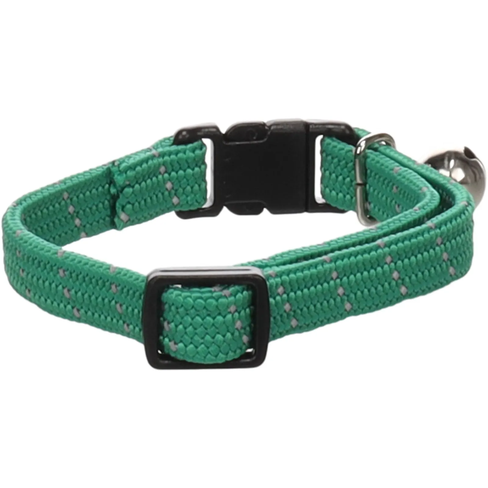 Collier Flamingo Chat Elza Vert miniature 3