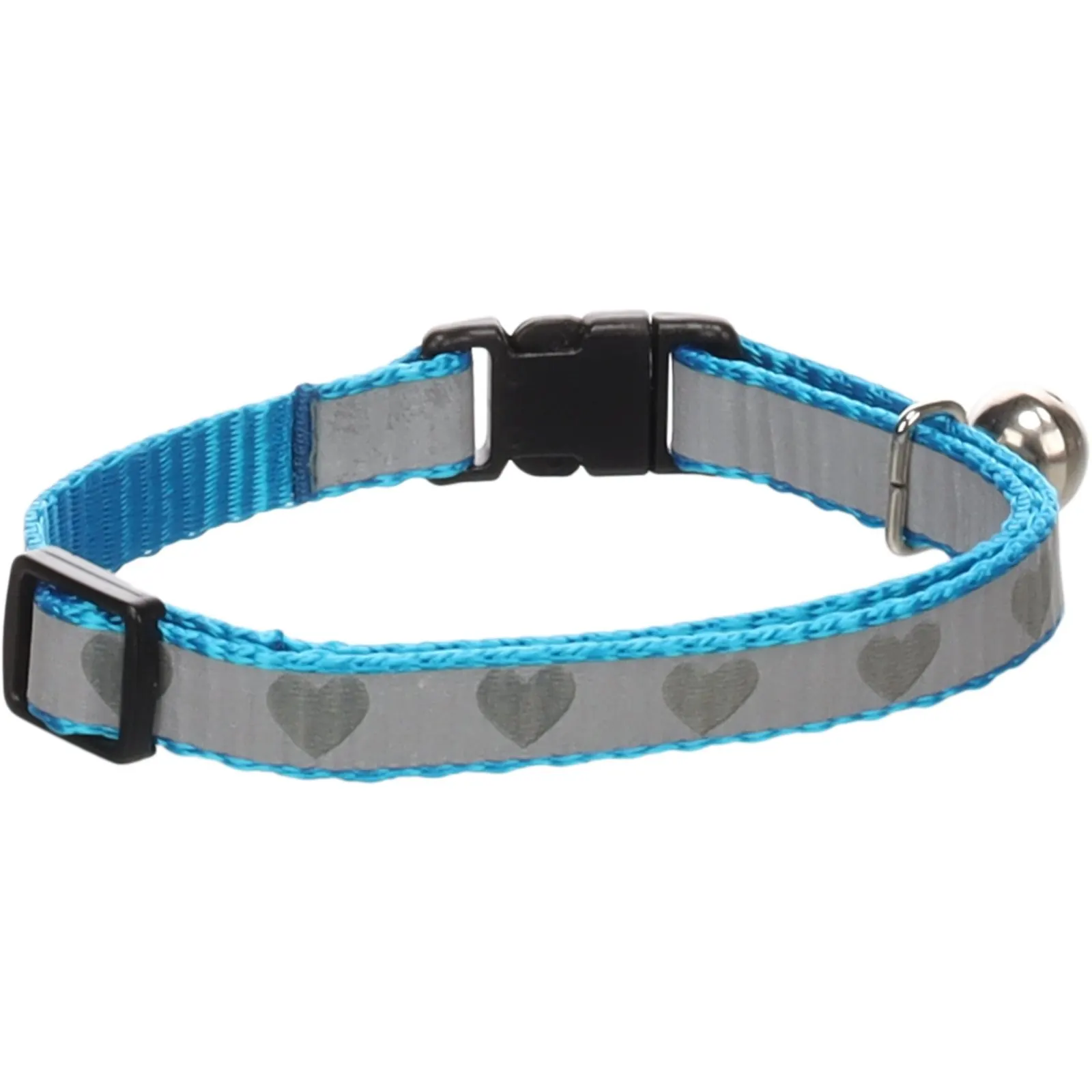 Collier Flamingo Chat Minx Bleu miniature 3