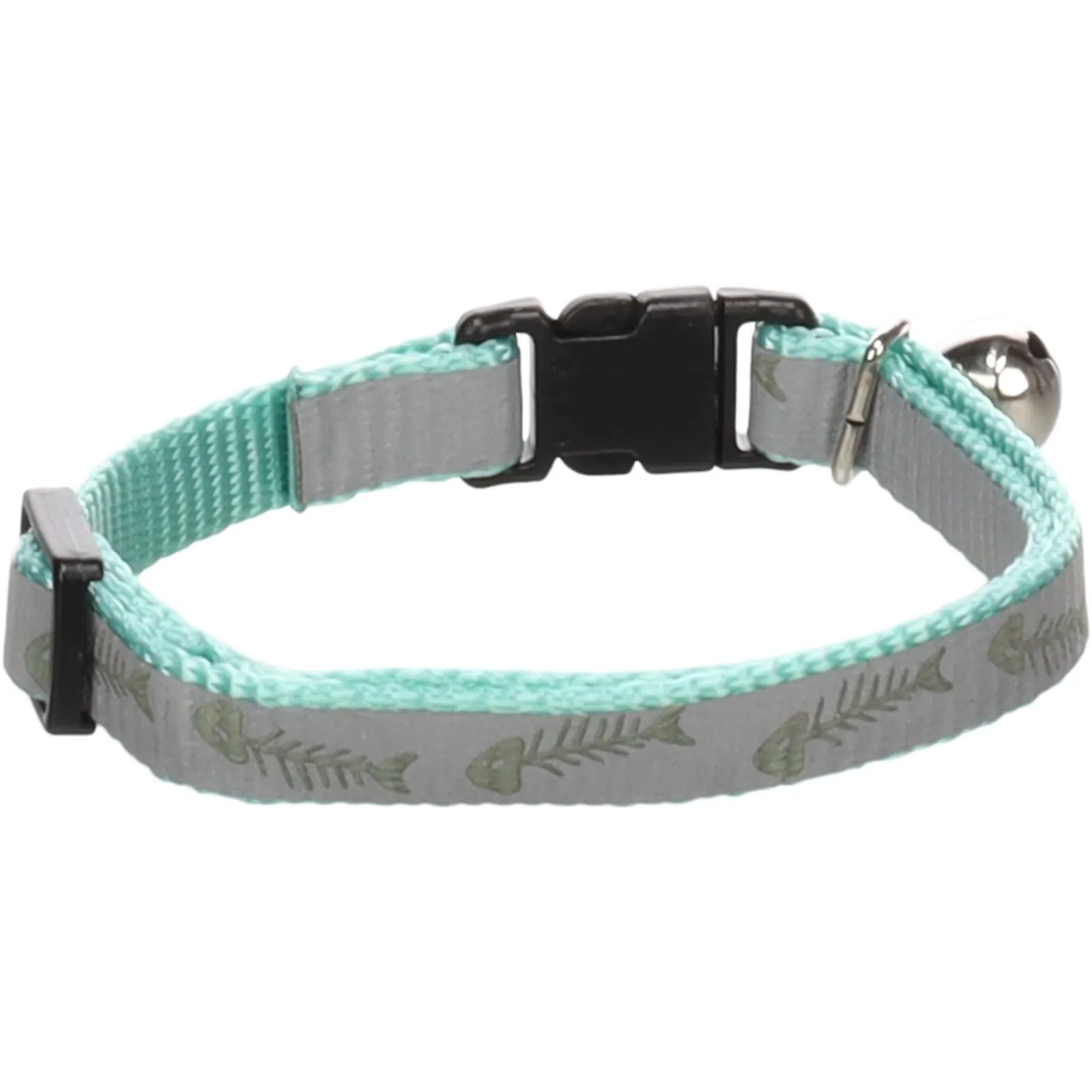 Collier Flamingo Chat Minx Vert Menthe miniature 3