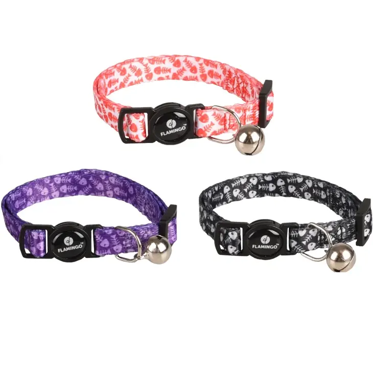 Collier Flamingo Chat LouLou miniature 2