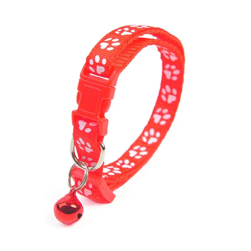 Collier réglable avec cloche pour chat miniature 2