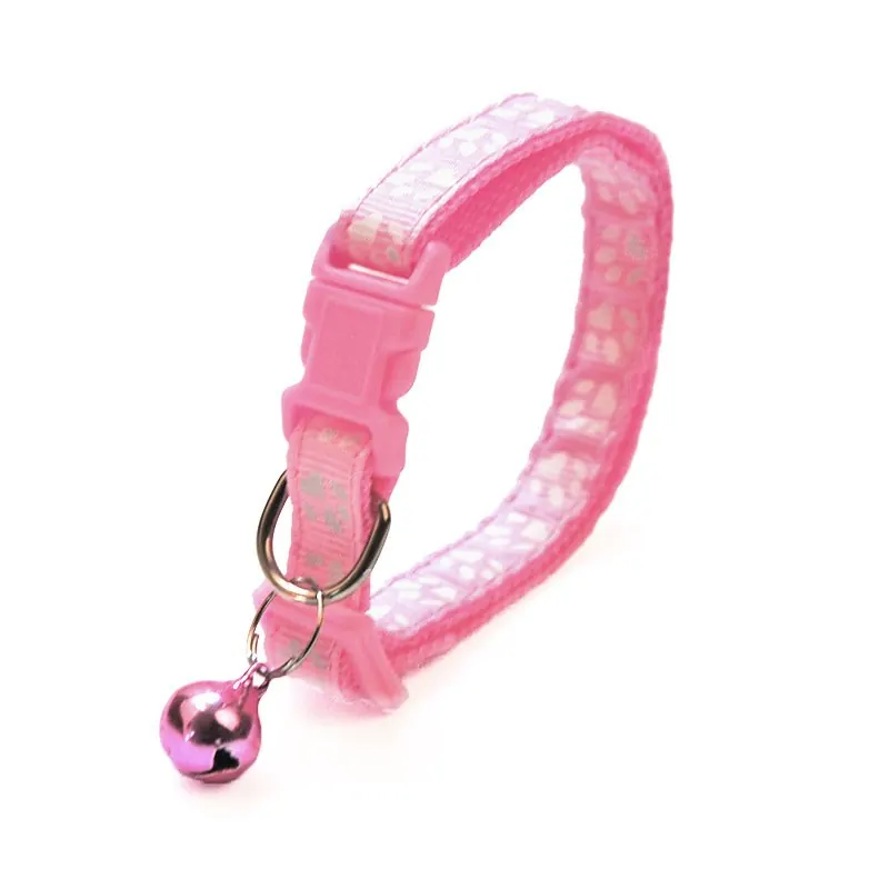 Collier réglable avec cloche pour chat miniature 4