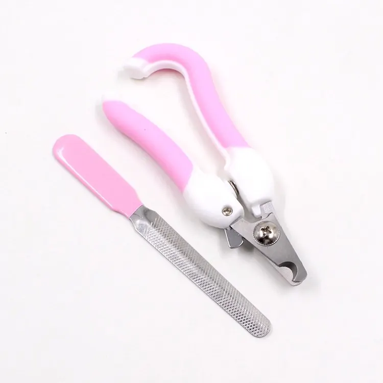 Coupe griffes chien et chat 14cm (Bleu | Rose) miniature 2