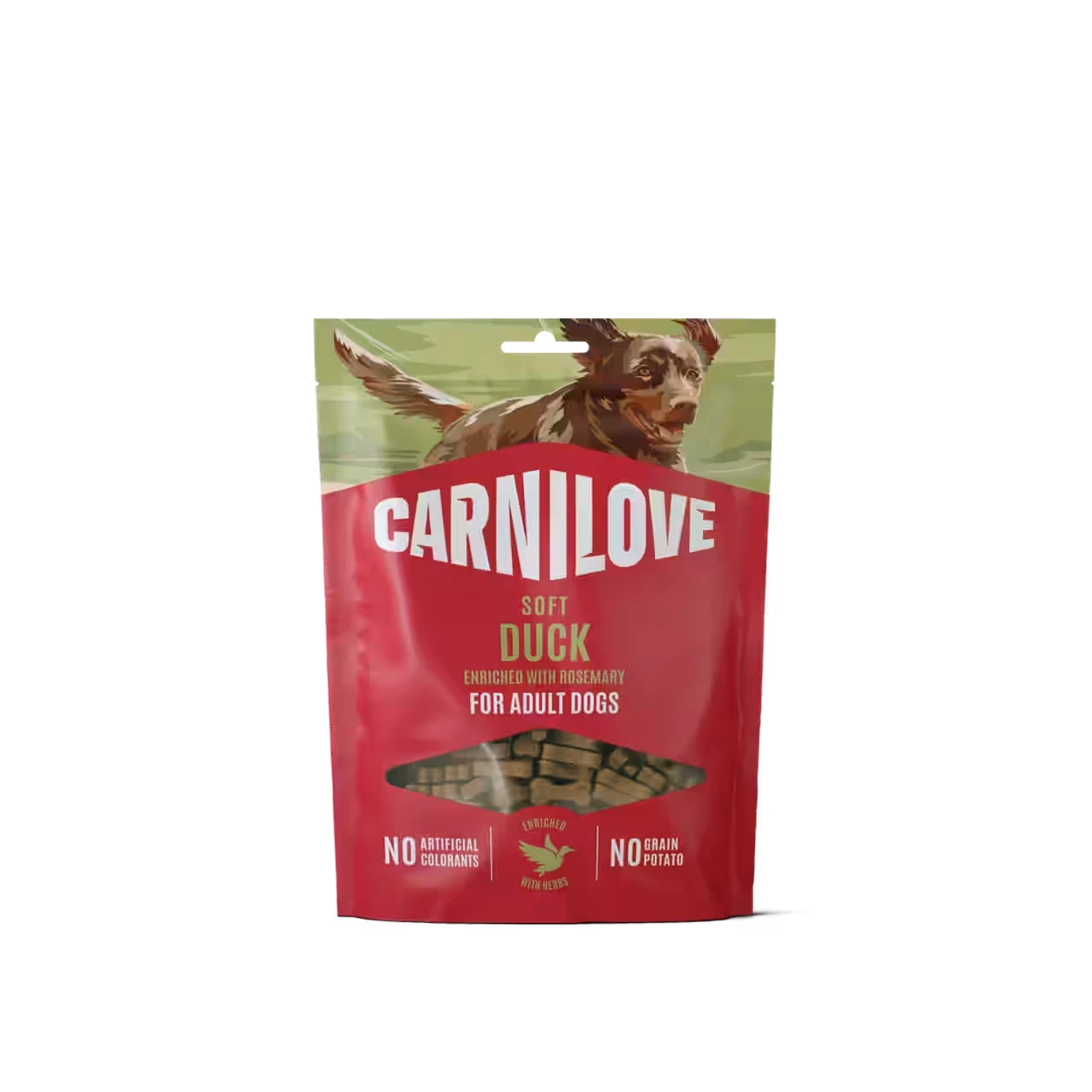 Duck enriched with Rosemary SOFT Snack for Dogs 200g