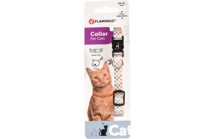 Collier Flamingo Chat Arya Mélange 20-35cm miniature 2