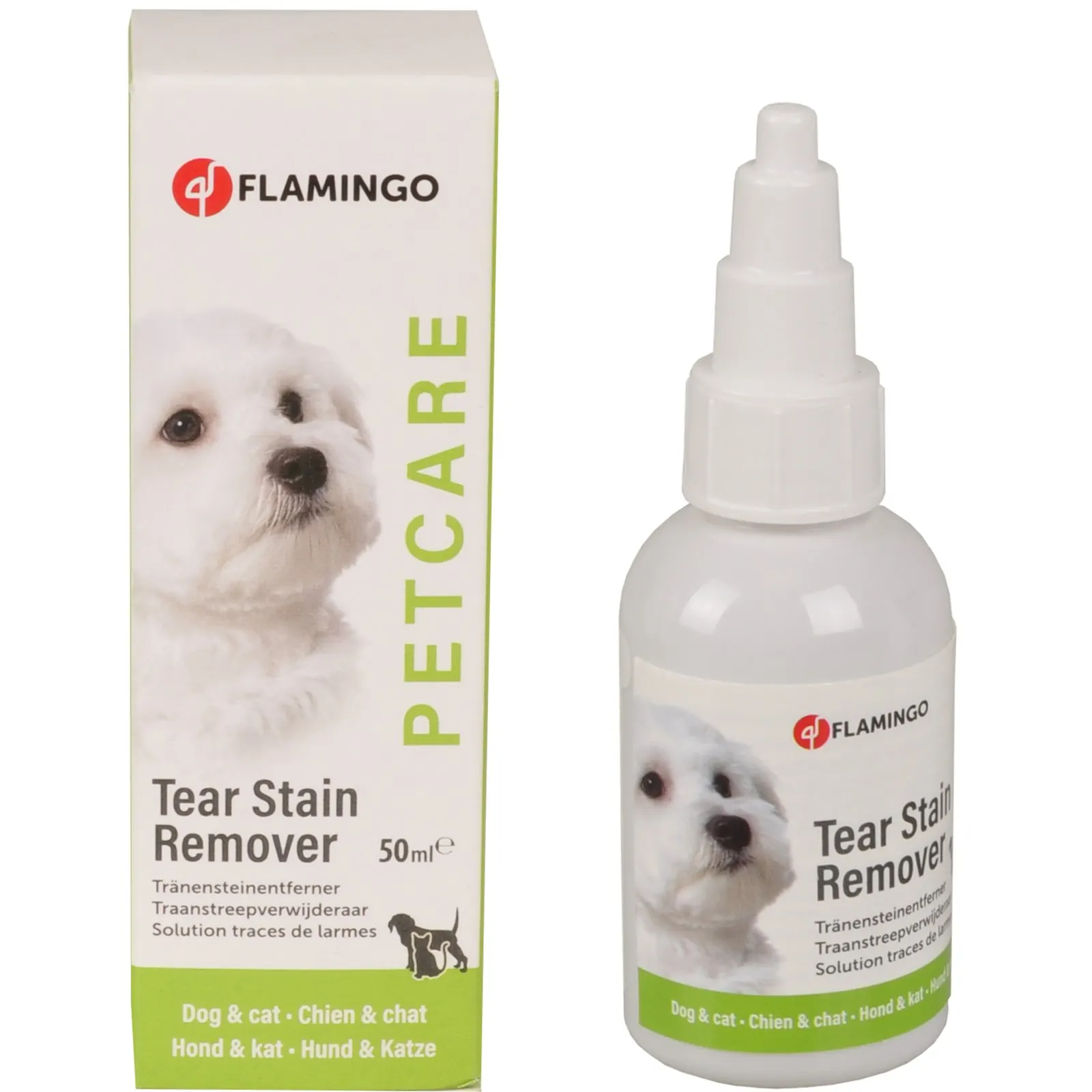 Flamingo Nettoyant des Yeux pour Chats et Chiens 50ml miniature 3