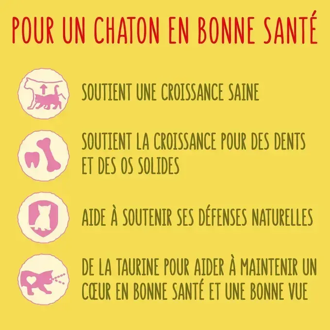 FRISKIES Croquettes Junior Chatons Poulet et Dinde avec du Lait 300g miniature 3