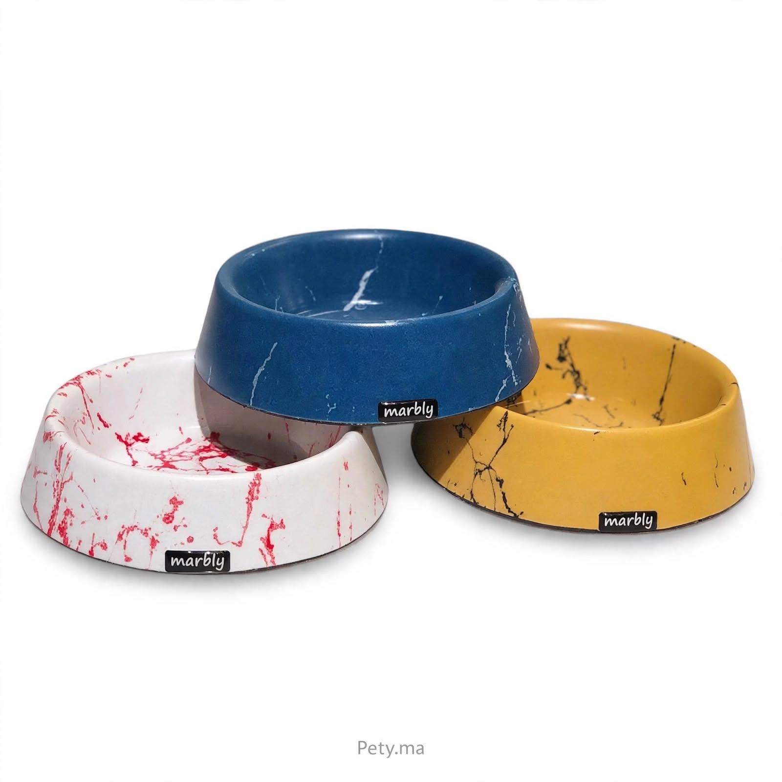 Gamelle Marbly pour Chat | Design Marbre | Anti-dérapante — image 1