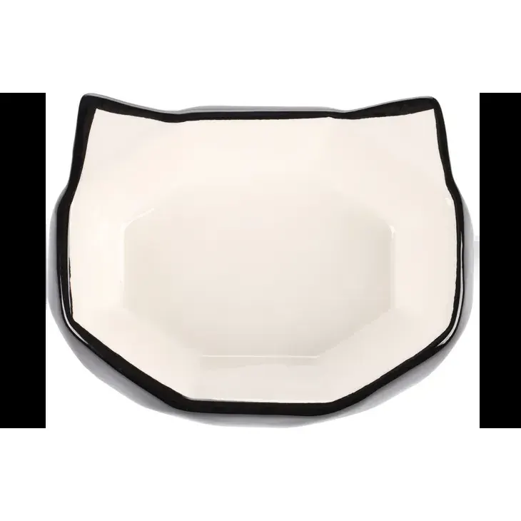 Gamelle Pour La Nourriture et L’eau Kubo Noir et Blanc 180ml miniature 4