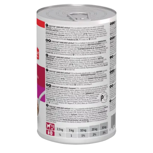 Hill’s Science Plan Adult Humide pour Chiens en boîte Poulet (370g) miniature 2