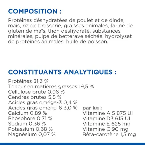 Hill’s Science Plan Croquettes pour Chat Adulte au Thon (1.5kg) miniature 5