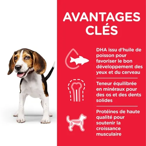 Hill’s Science Plan Aliment Pour Chiot Medium Au Poulet ( ) miniature 4