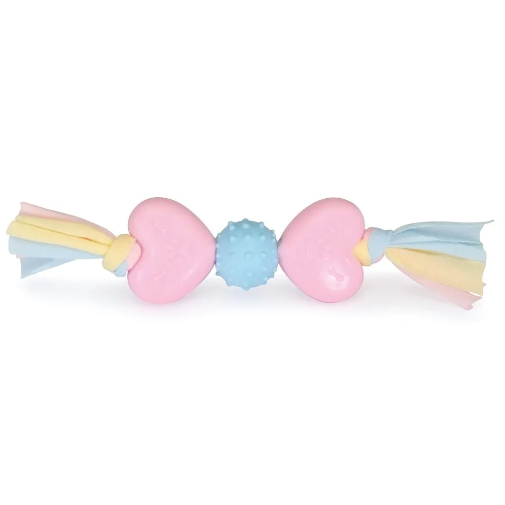 Jouet Camon Coeurs et Boules avec Ruban de Coton miniature 2