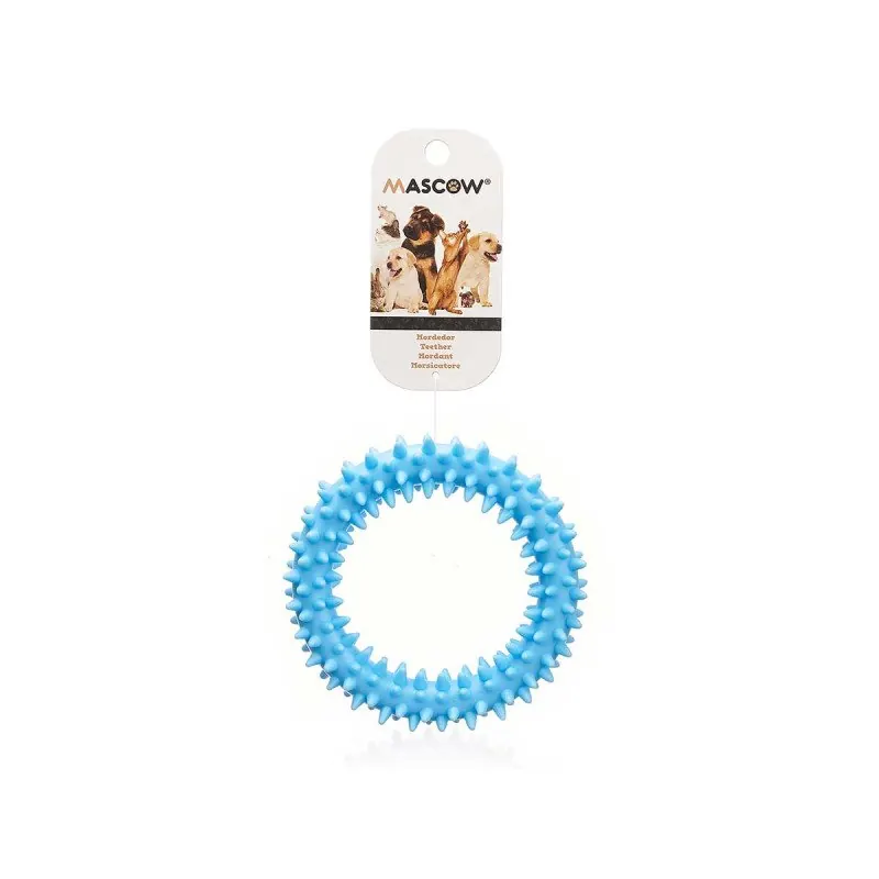 Jouet Chien et Chat Mascow Anneau en Silicone ø 8,5cm miniature 3