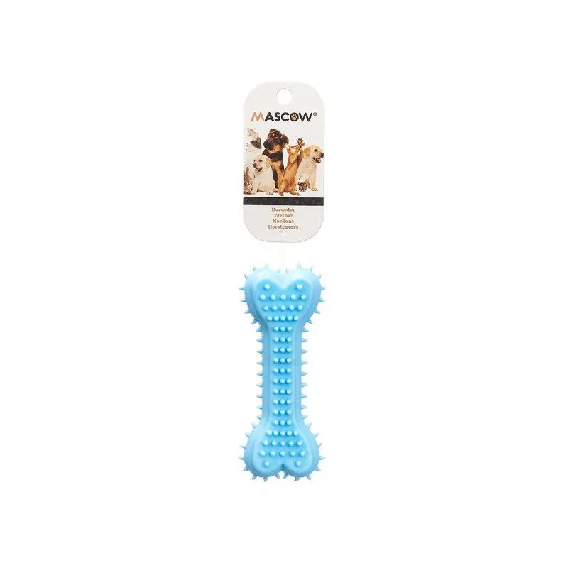 Jouet Chien Os en silicone Mascow de 10 cm miniature 3