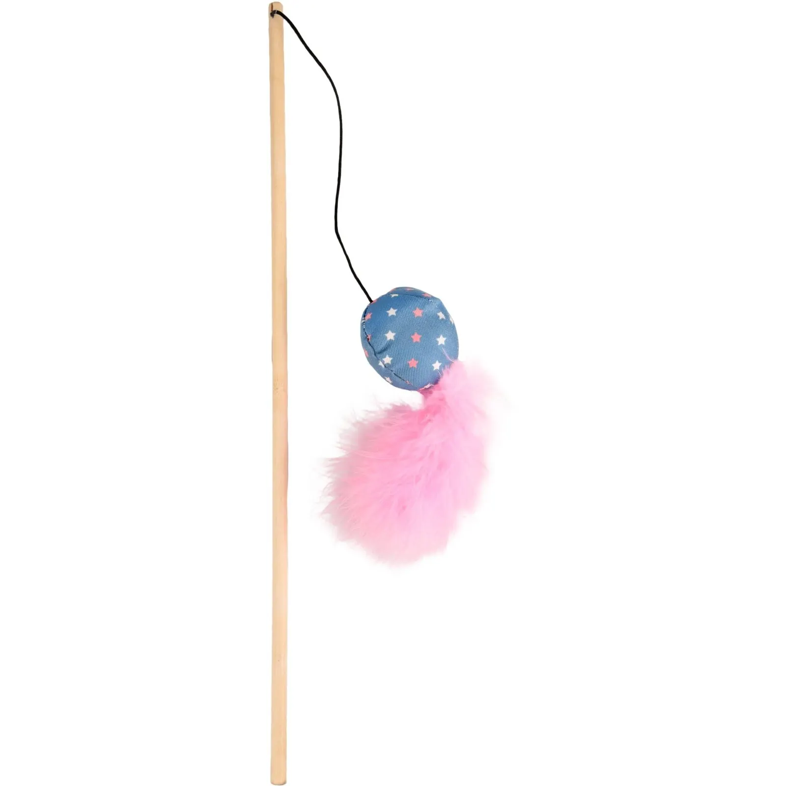 Jouet Flamingo Chat Winny Canne à pêche avec balle Bleu & Rose miniature 2