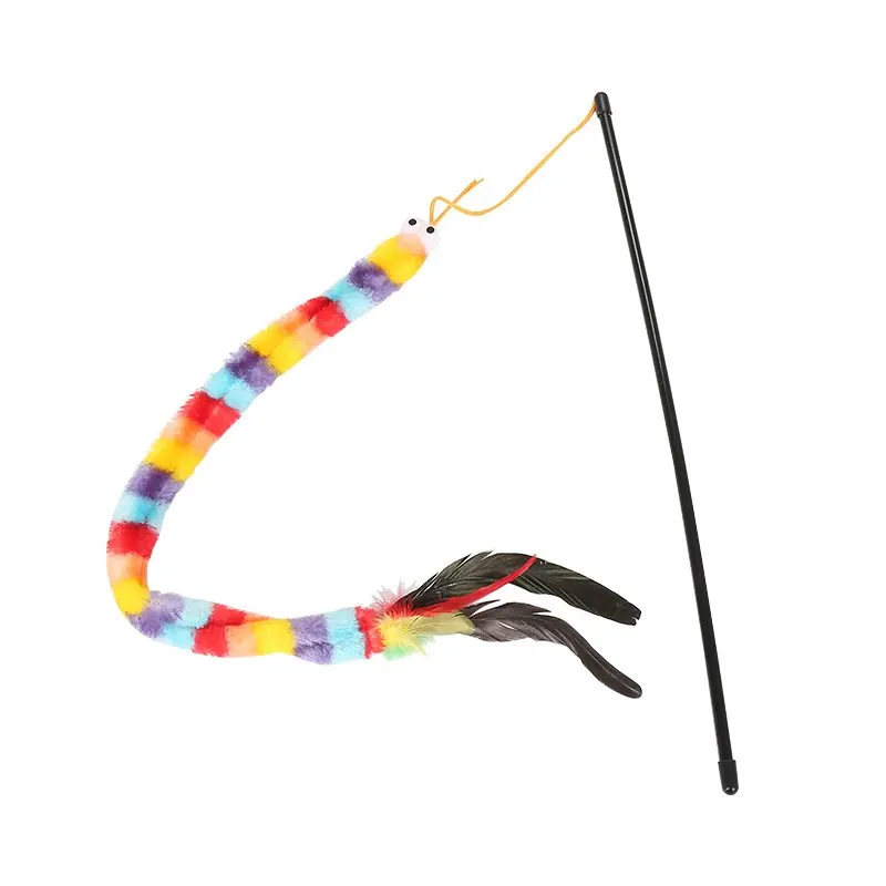 Jouet Bâton de chenille en couleur arc-en-ciel miniature 4