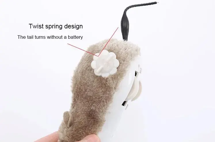 Jouet pour chat : Souris mobile miniature 3