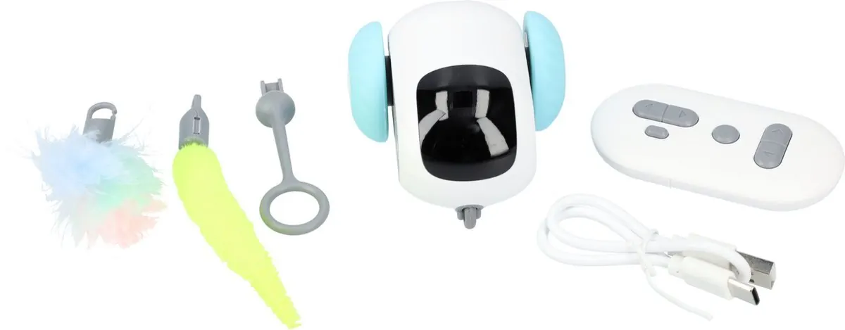 Jouet Automatique Smart Mouse pour chat ( Bleu | Orange ) miniature 3