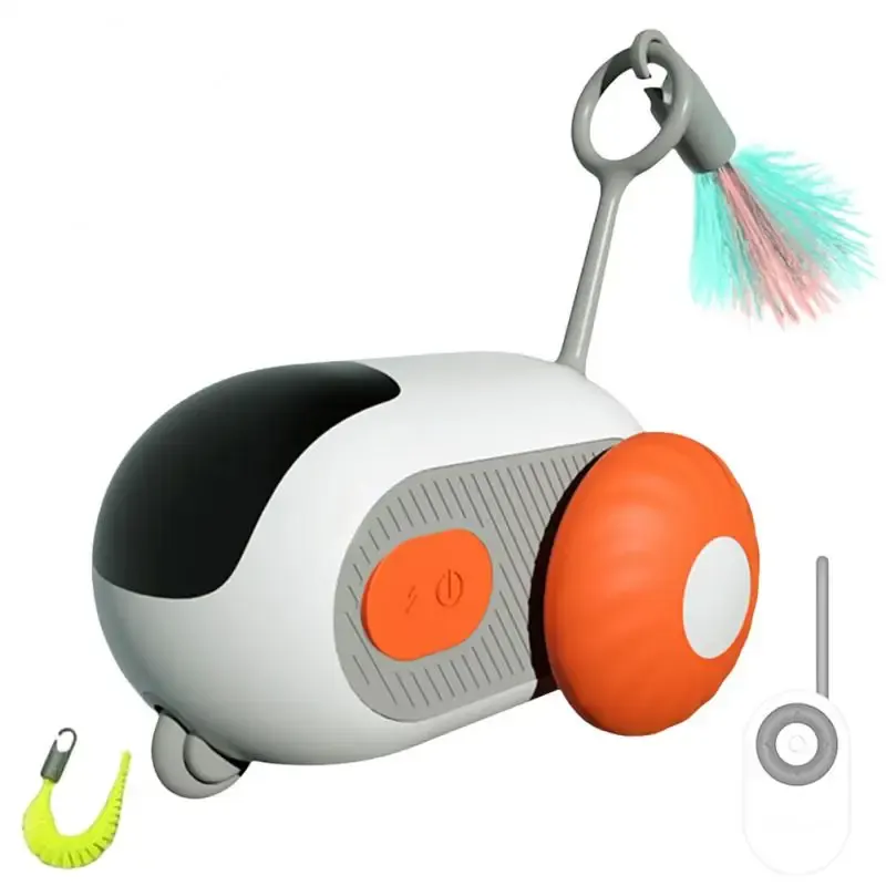 Jouet Automatique Smart Mouse pour chat ( Bleu | Orange ) miniature 4