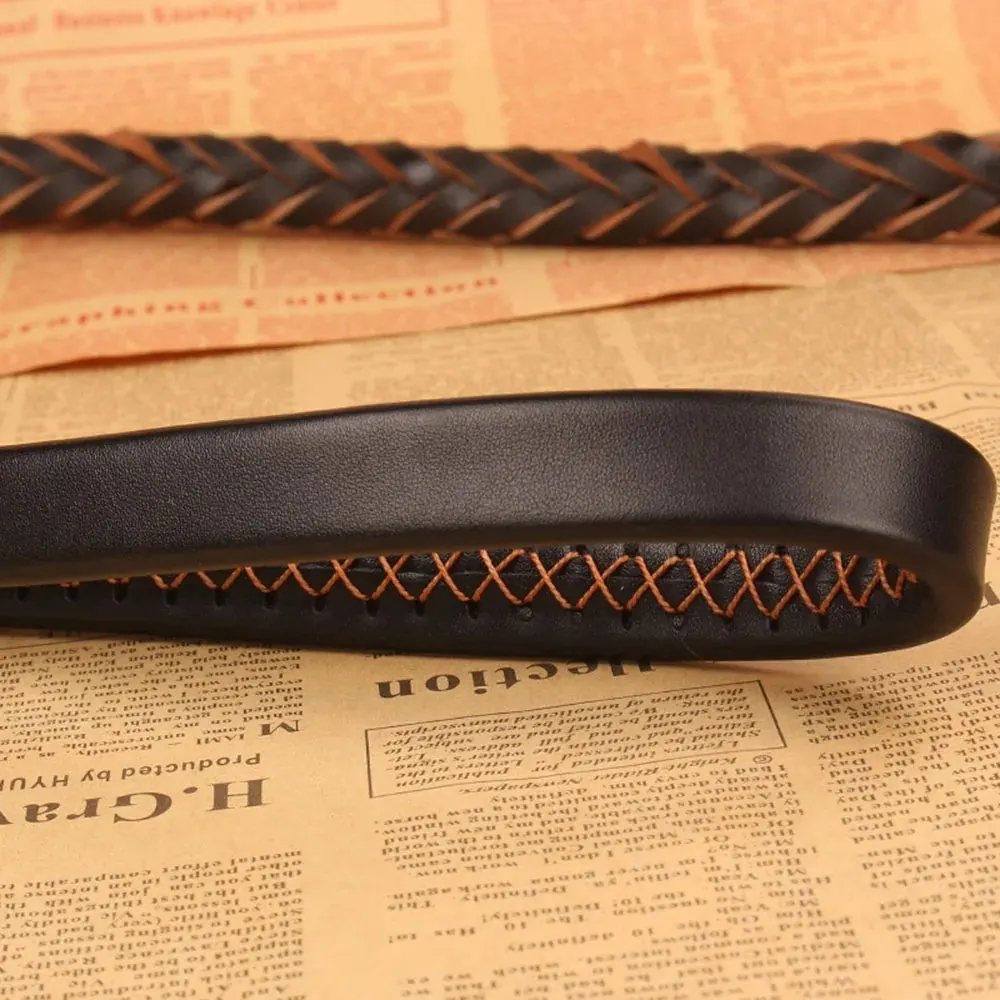 Laisse en Cuir avec Ressort pour Grand Chien (1.2m) miniature 4