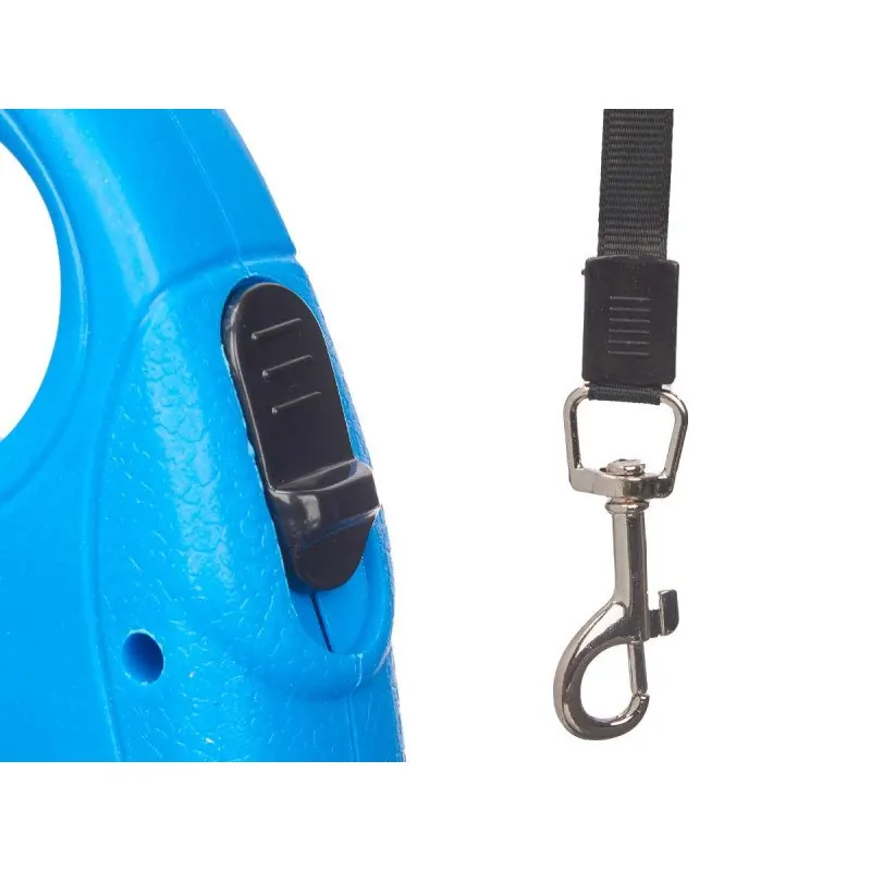 Laisse Retractable Mascow 5m (Rouge | Bleu | Noir) miniature 4