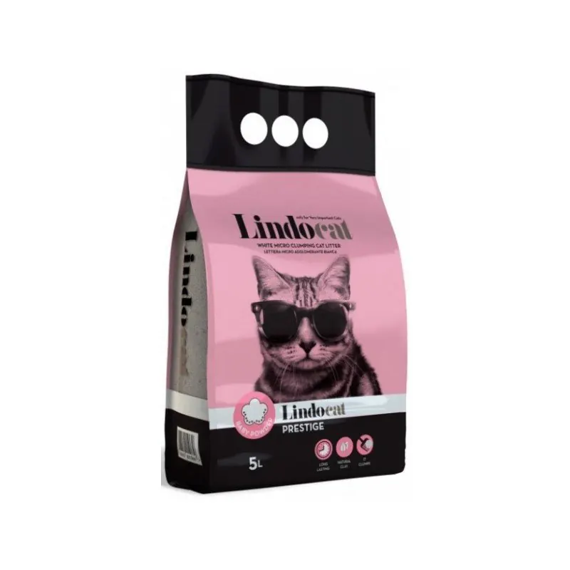 Litière agglomérante et absorbante LindoCat (5L | 10L) miniature 2