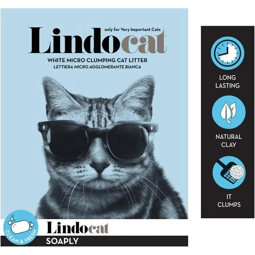 Litière agglomérante et absorbante LindoCat (5L | 10L) miniature 4