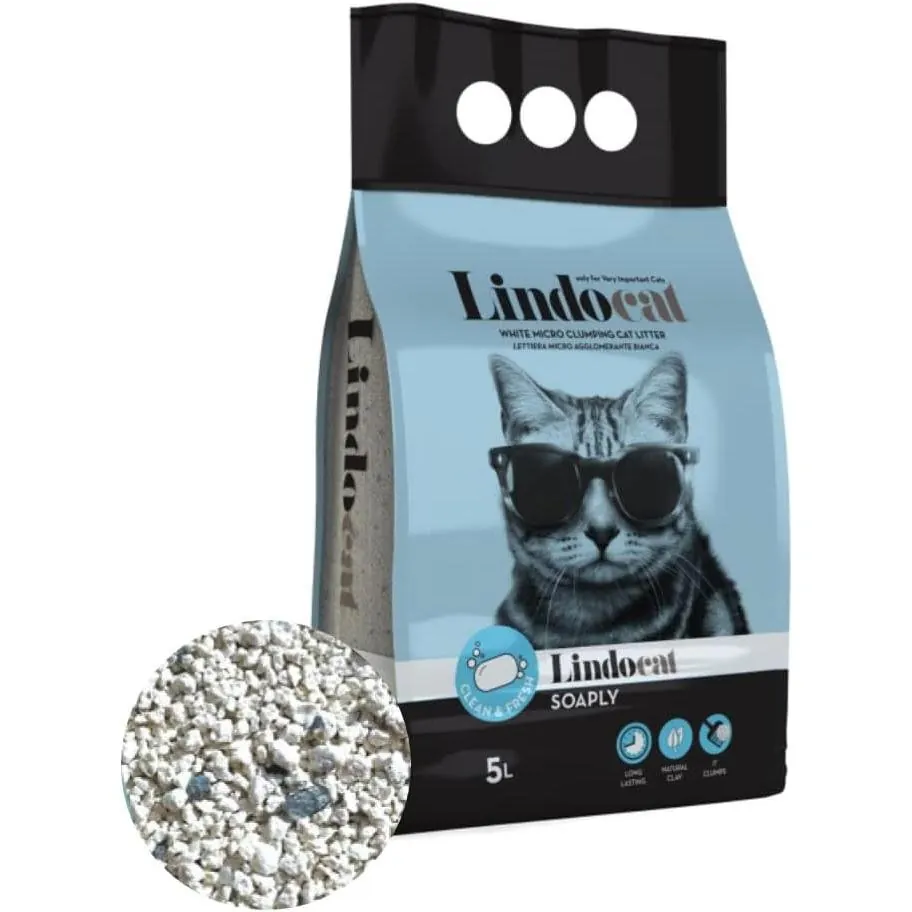 Litière agglomérante et absorbante LindoCat (5L | 10L) miniature 5