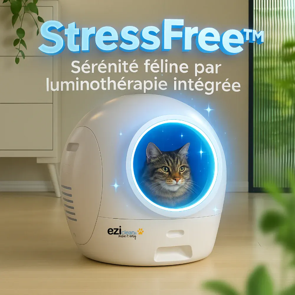 Litière Automatique et Connectée avec Application EziClean Robot k10i miniature 3
