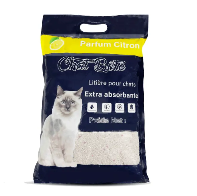 Litière parfumée agglomérant et absorbante chat botté ( ) miniature 3