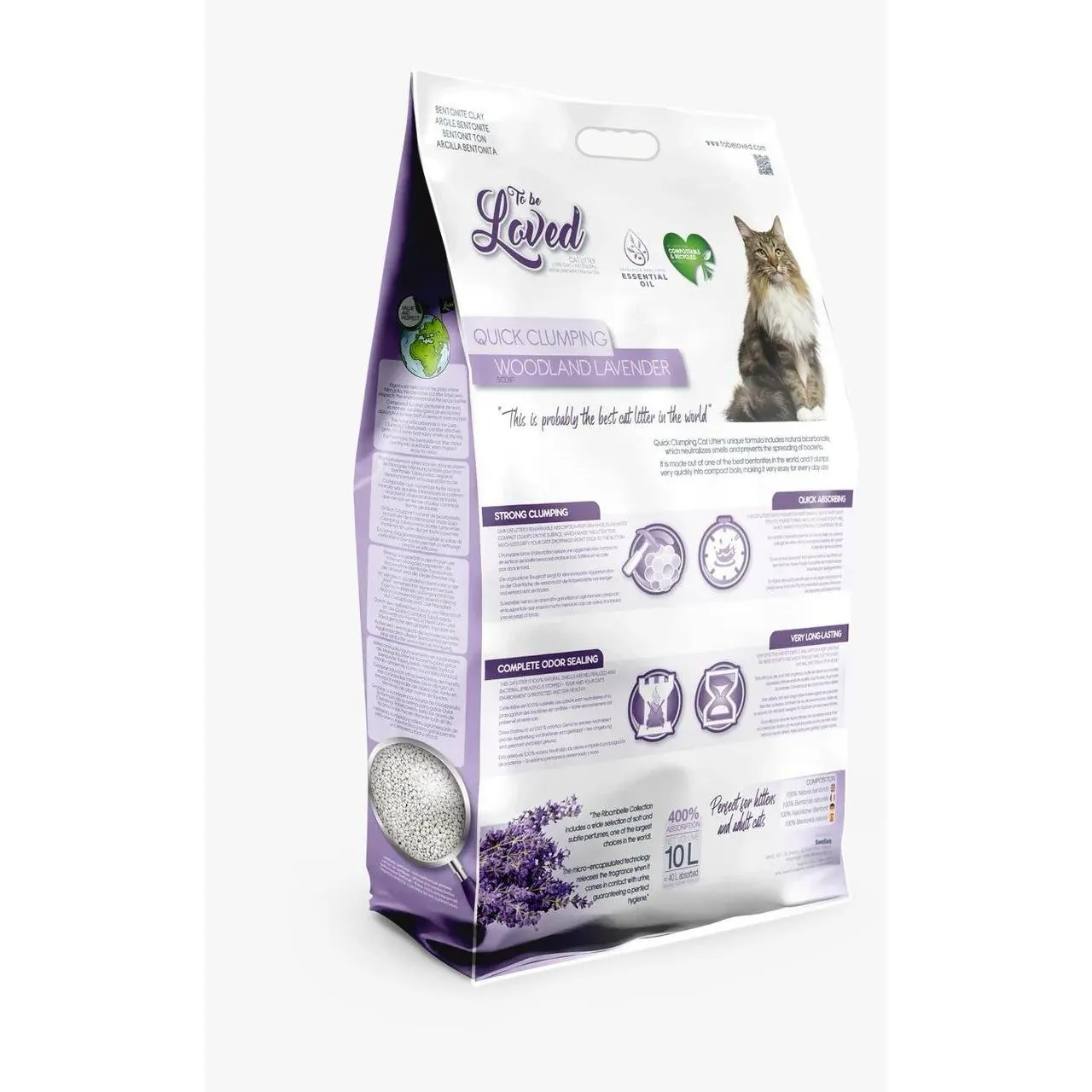 Litière Tobeloved 10L (Différents Parfums) miniature 4