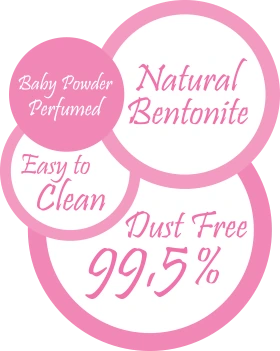 Litière pour Chat Super Premium Van Cat W225 - Parfum Talc (Baby Powder) - 10 kg miniature 2