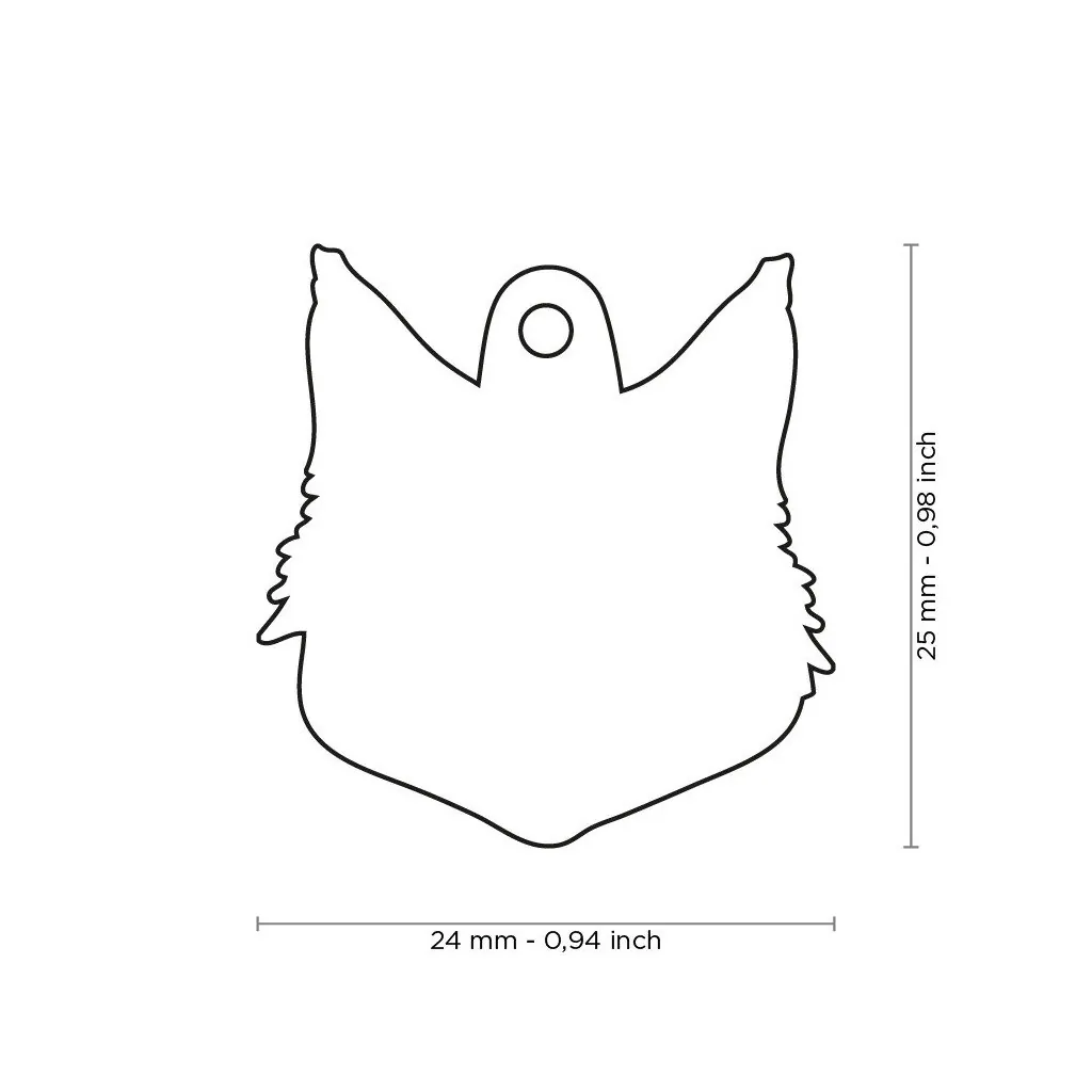 Médaille Friends Maine Coon Gris miniature 2