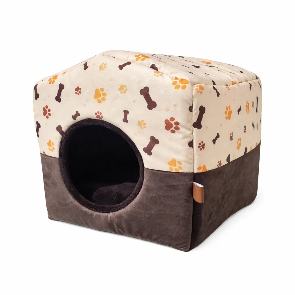 Niche Intérieure Carrée pour Chat et Chien miniature 4