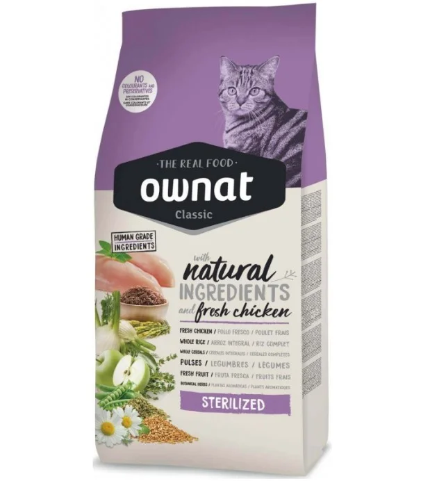 OWNAT Classic Sterilized pour chat adulte stérilisé (1.5kg | 4kg | 15kg) — image 1