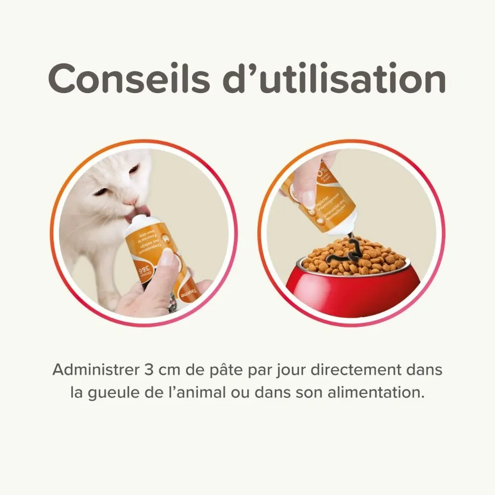Pâte Multivitaminée à La Taurine et Aux Omégas Pour Chat Beaphar 100g miniature 5