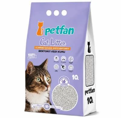 PETFAN Clumping Cat Litter Lavender 10L