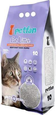 PETFAN Clumping Cat Litter Lavender 10L — image 1