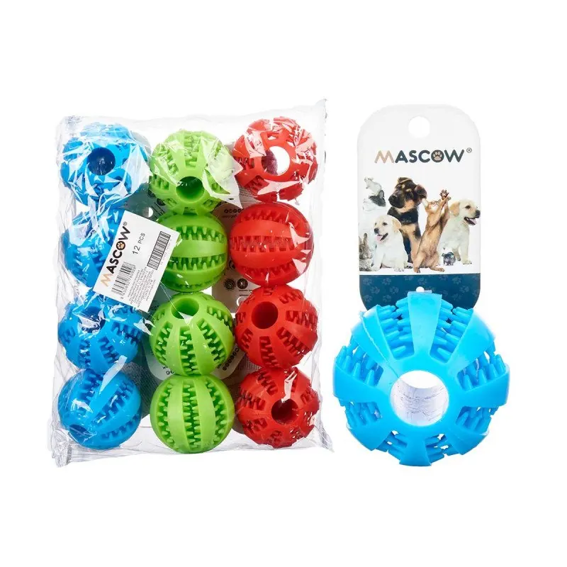 Petite Boule Silicone Distributeur D’aliments Mascow ø 5cm miniature 3