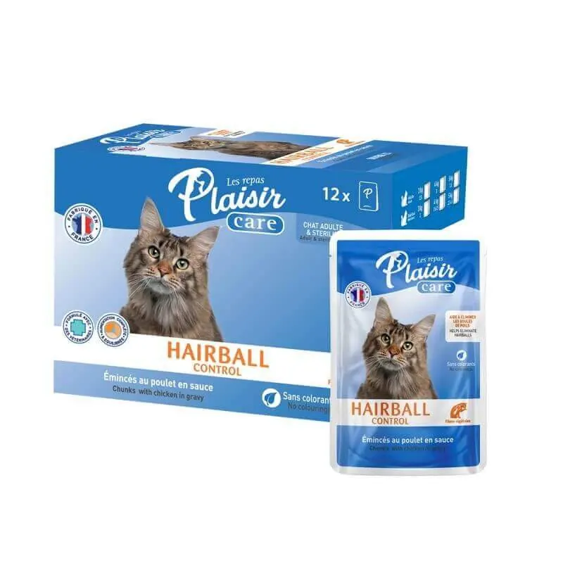 Plaisir Sachets 85g d’émincés Hairball Au Poulet miniature 2